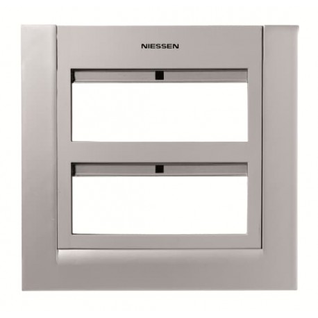 NIESSEN 2CLA127200T1301 2CLA127200T1301 T1272 PL NIESSEN Placa embellecedora 12M PL